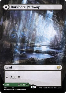 1x - Darkbore Pathway - borderless #292 - Kaldheim - NM MTG - Bild 1 von 1