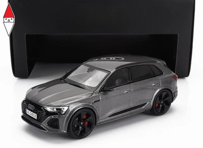 1/43 SPARK AUDI Q8 E-TRON 2023 CHRONOS GREY MET - Immagine 1 di 2