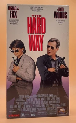 The Hard Way VHS 1991 Michael J Fox James Woods **Buy 2 Get 1 Free** - Image 1 of 3