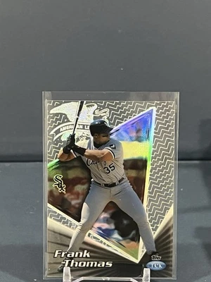 1999 Frank Thomas Topps Tek - Hometown - Chicago White Sox - 39B Pattern P-02 - Image 1 of 2