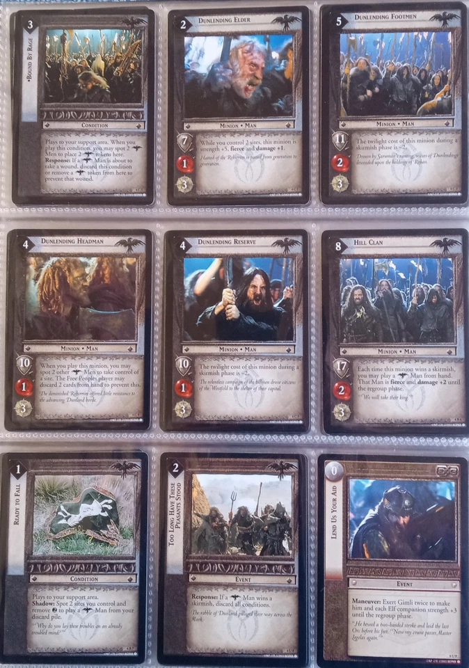 LOTR TCG CCG Ents of Fanghorn Complete Set of 128 Non Foil Cards - Image 1 of 1