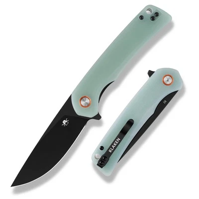 Pocket Knife, 3.54" D2 Blade Folding Knife, G10 Handle Survival Hunting Knife... - Image 1 of 4