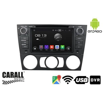 Autoradio Android 8,0 BMW E90 GPS DVD USB SD WI-FI Bluetooth Navigatore - Immagine 1 di 3