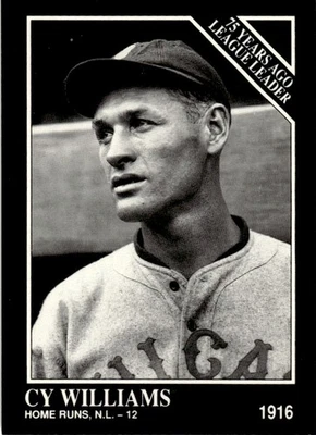 1991 Conlon Collection TSN Cy Williams Chicago Cubs #154 - Image 1 of 2