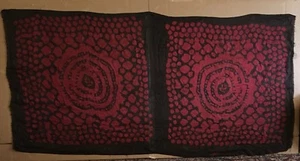 Rohseide rechteckig ausgefallen Schal oder Halstuch rechteckige Form - Bild 1 von 2