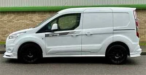 Fits Ford Transit Connect Wing Decals Side Stripe Vinyl Graphics Stickers - Picture 1 of 4