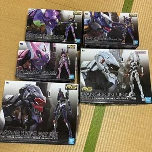 Evangelion Unit 01 03 04 Mark.06 08 EVA Model Kit BANDAI RG SET Bulk - Picture 1 of 3