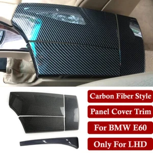 For BMW 5Series E60 E61 2004-10 Center Console Armrest Box Cover Side Strip Trim - Picture 1 of 12