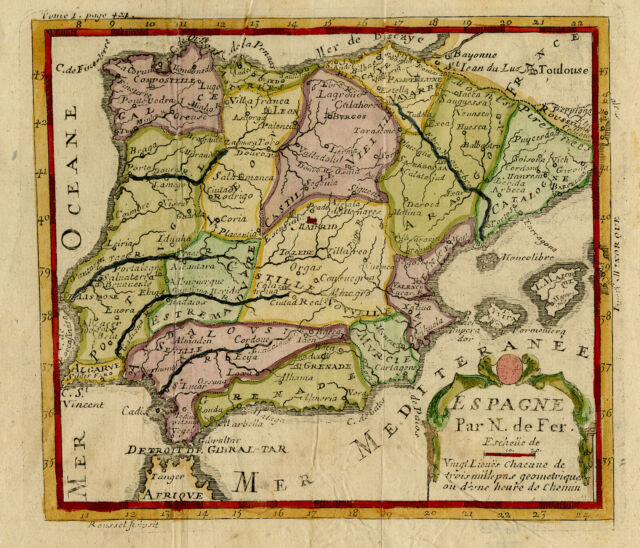 Preços baixos em Mapas e Atlas Antigos da Europa 1700-1799 Intervalo de  Datas de Portugal