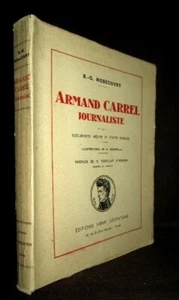 Armand CARREL ​JOURNALISTE Journalisme Histoire NOBECOURT dessin DENDEVILLE 1935 - Picture 1 of 1