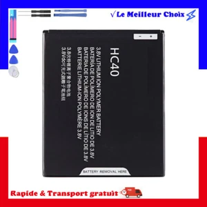 Batterie 2200mAh type HC40 Pour Motorola Moto C, XT1754 XT1755 XT1758 M2998 - Zdjęcie 1 z 6