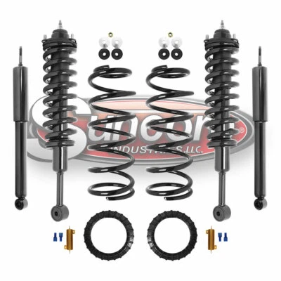 FOR 2003-09 LEXUS GX470 FRONT & REAR AIR TO STRUTS & COIL SPRING CONVERSION KIT - Image 1 of 4