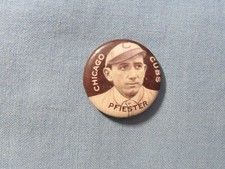 1910-12 Sweet Caporal Baseball Pin P2 - Jack Pfiester - Chicago Cubs
