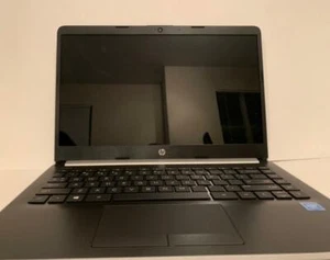 HP 14-DF0018WM 14"HD (64 GB eMMC,HD Webcam, 4 GB,Windows 10) Laptop-Silver- - Picture 1 of 4