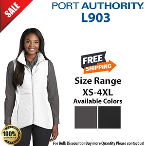 Port Authority L903 Womens Sleeveless Collective Insulated Vest With Pockets - Picture 1 of 4