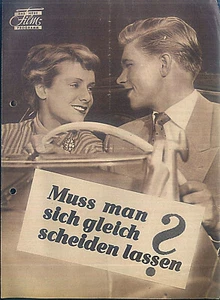 DNF | MUSS MAN SICH GLEICH SCHEIDEN LASSEN? | Hardy Krüger, Ruth Leuwerik - Bild 1 von 1