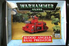 OOP Citadel / Warhammer 40k Space Marine Blood Angels Baal Predator Tank BNIB