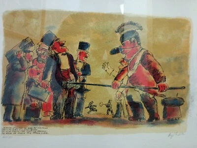 Franz Borghese - Serigrafia originale numerata e firmata - Immagine 1 di 4