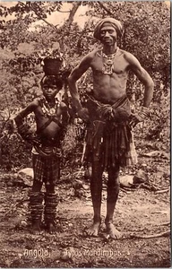 MANDIMBAS: NATIVOS DE ANGOLA: ETNOGRAFÍA: POR FERREIRA, RIBEIRO Y OSORIO RPPC - Imagen 1 de 3