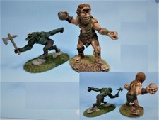 Clearance painted miniatures Cylops and Giant Beast