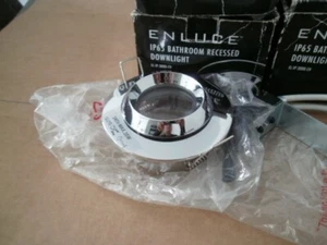 Endon Enluce Recessed IP65 Downlights EL-IP-3000-CH New/boxed x 4off - Picture 1 of 10