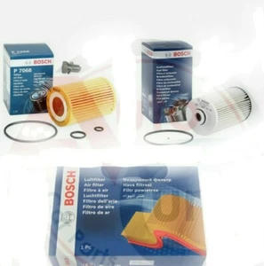 KIT DE FILTRO DE SERVICIO OE BOSCH PARA HONDA CR-V 2.2 I-DTEC MK4 2012> FUEL OIL AIRE - Imagen 1 de 1