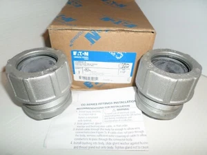 ⭐BOX OF 2⭐ 1-1/2" NPT Eaton Crouse Hinds CGB5913 CABLE CORD GRIP 1.375" - 1.625 - Picture 1 of 9