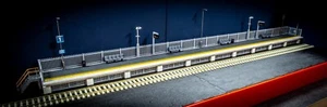 Modern Station Railings - OO Gauge - (Pack For Modern Image Platform Kit) - Picture 1 of 2