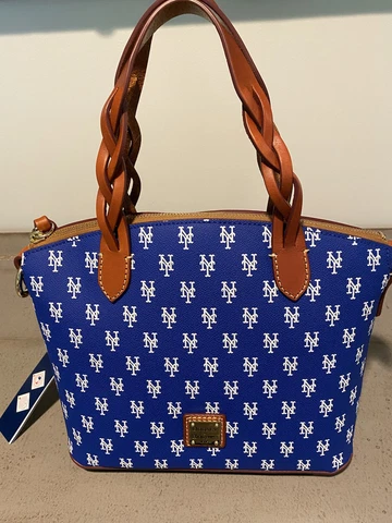 NWT AUTHENTIC DOONEY & BOURKE NEW YORK METS SATCHEL/CROSSBODY CELESTE HANDBAG Cover