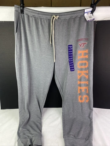 Liv Casual Contact Men's Virginia Tech Pant Size 2XL Grey Cover