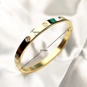 2023 Nuevo Diseño Oro Color Circonita Y Cruz Madre Uñas Pulsera Oro Y Brazalete - Imagen 1 de 25