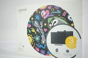 Wacom Intuos Medium Black Grafik Zeichen Tablett mit Stift Bluetooth USB #16 - Bild 1 von 3