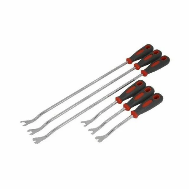 Neilsen CT2370 Trim/Door Panel Tool Set - 6 Pieces, Red