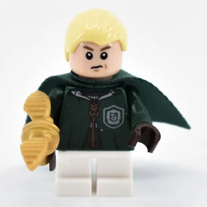 LEGO Harry Potter Draco Malfoy with Snitch Quidditch Match Minifigure - Imagen 1 de 4