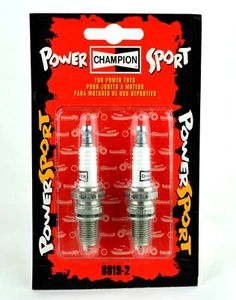 CHAMPION # 8819-2 Power Sport Spark Plug 2 Pack - Picture 1 of 2