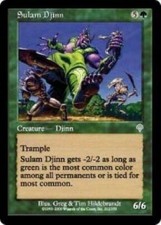 Sulam Djinn x4 Invasion  MtG NM