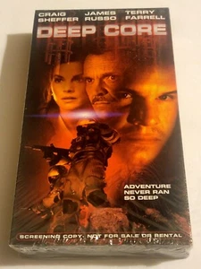 Deep Core (2000) - VHS Movie - Sci-Fi / Thriller - Screener / Promo - NEW SEALED - Picture 1 of 5