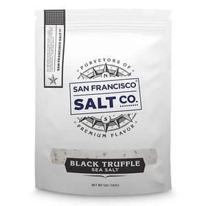 5 Oz. Resealable Pouch - Authentic Italian Black Truffle Salt by - Picture 1 of 12