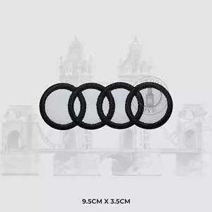Car Logo Iron/Sew On Patch Badge Embroidered Badge Applique For Clothes - Picture 1 of 2