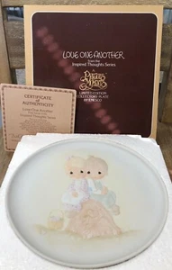 Vintage Precious Moments Teller 1983 Wee Three Kings Xmas Collection E-0538 - Bild 1 von 1