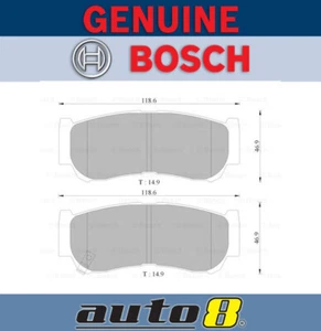 Bosch Rear Brake Pads for Ssangyong Kyron 2.7L Diesel D27DT 2005 - 2007 - Picture 1 of 1