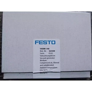 NUOVO GENERATORE DI VUOTO FESTO 162509 VADMI-140 Serie D702 *SPEDIZIONE VELOCE DAGLI USA* - Foto 1 di 4