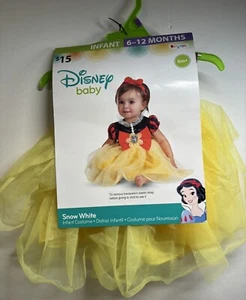 Disney Snow White Halloween Costume Baby Size 6/12 Months NEW - Picture 1 of 4