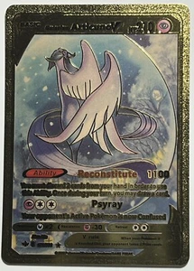 Basic Galarian Articuno V Pokemon Gold Foil Card - E 170/198 TCG Deck Gold Foil - Picture 1 of 2