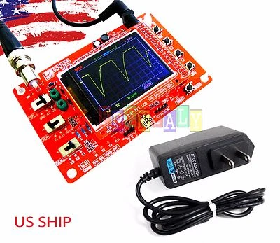 Adaptador de corriente 9V para kit de osciloscopio digital TFT DSO138 2.4" piezas hágalo usted mismo (1Msps) Foto 1 de 3