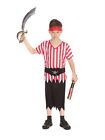 Pirate Boy Costume Set - Budget Friendly Caribbean Dress Up Outfit for Kids