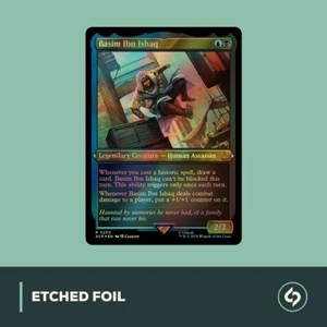 MTG | Basim Ibn Ishaq | ASSASSIN'S CREED | NM | EN | ETCHED FOIL - Bild 1 von 1