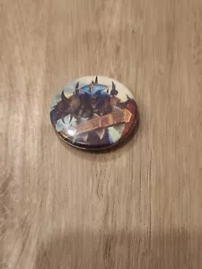 Warhammer Age Of Sigmar Lizardmen Button - Pin Lapel Old - Picture 1 of 2