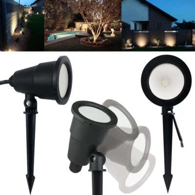 LED Gartenstrahler Erdspieß IP65 Außen Lampe Terrassen Leuchte INTEG - Bild 1 von 4