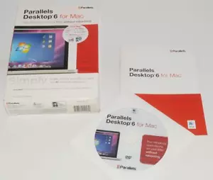 Parallels Desktop 6 for Mac Software CD - Run Windows on your MAC 2010 - Picture 1 of 1